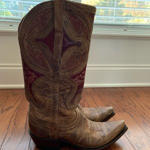Lucchese Woman’s Western Boots Size 9.5